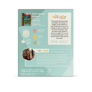 Salt Spring Island Swim | 1000-Piece Puzzle for Adults | Designed in Canada by Anja Jane