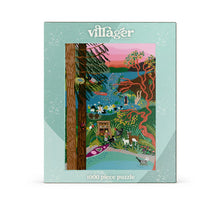 Load image into Gallery viewer, Salt Spring Island Swim | 1000-Piece Puzzle for Adults | Designed in Canada by Anja Jane
