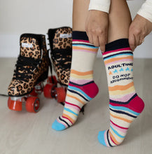 Load image into Gallery viewer, Adulting Ladies Socks
