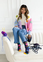 Load image into Gallery viewer, Sit + Knit Ladies Socks
