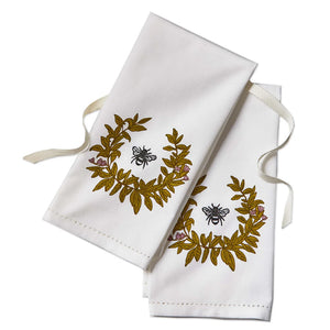 Lavender & Honey Guest Towel Set Of 2