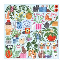 Load image into Gallery viewer, Cats in the Houseplants - 500pc Jigsaw Puzzle
