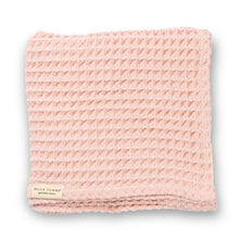 Load image into Gallery viewer, Bella Tunno Waffle Baby Blanket, Blush
