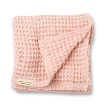 Load image into Gallery viewer, Bella Tunno Waffle Baby Blanket, Blush
