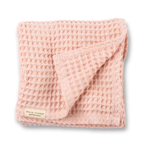 Bella Tunno Waffle Baby Blanket, Blush