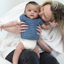 Load image into Gallery viewer, Bella Tunno Reversible Burb + Bib Set, Rain
