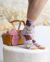 Load image into Gallery viewer, Highland Cows Ladies Socks
