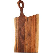 Load image into Gallery viewer, Acacia Rustic Edge Serving Paddle
