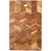 Load image into Gallery viewer, Acacia Chevron Serving Board
