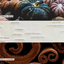 Load image into Gallery viewer, Midnight Pumpkin Radiant Glass Candle, Small
