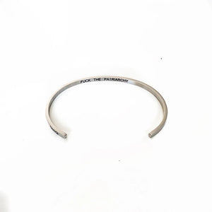 Fuck the Patrirachy Bangle
