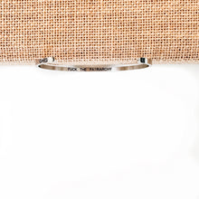 Load image into Gallery viewer, Fuck the Patrirachy Bangle
