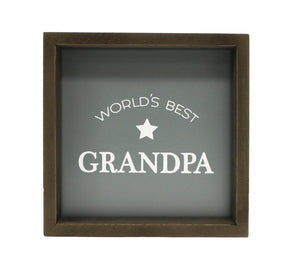 Best Grandpa Plaque