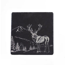 Load image into Gallery viewer, Scenic Stag Slate Pot Stand
