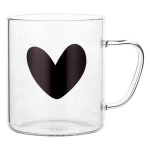 Black Heart Mug