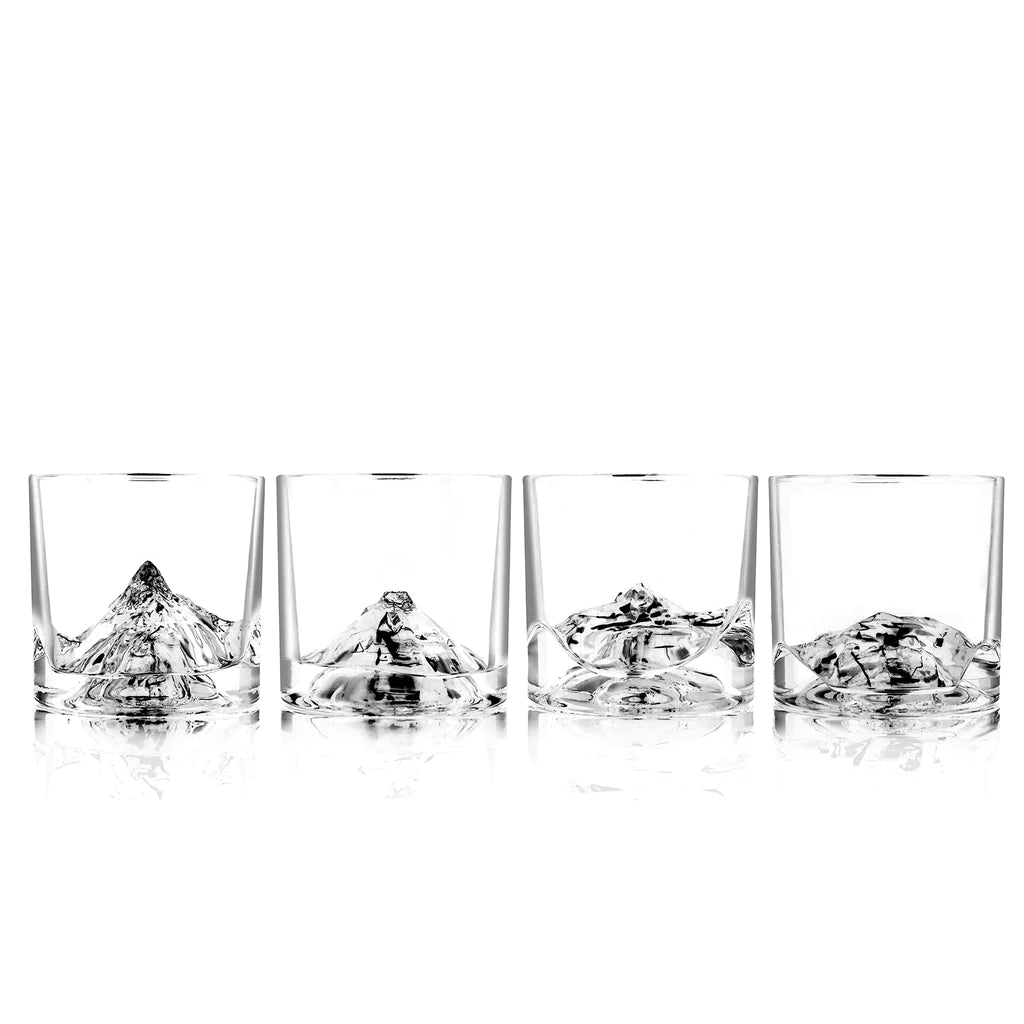 The Peaks Glass Set of 4