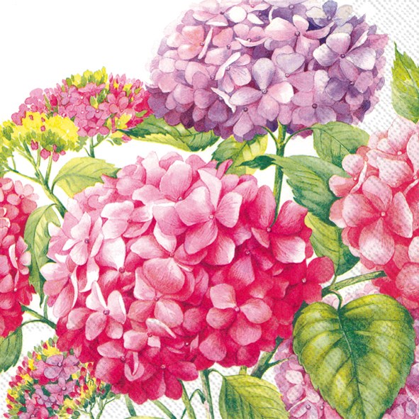 Pink Blossoms Lunch Napkin