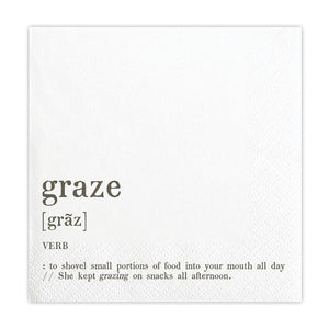Graze Cocktail Napkin