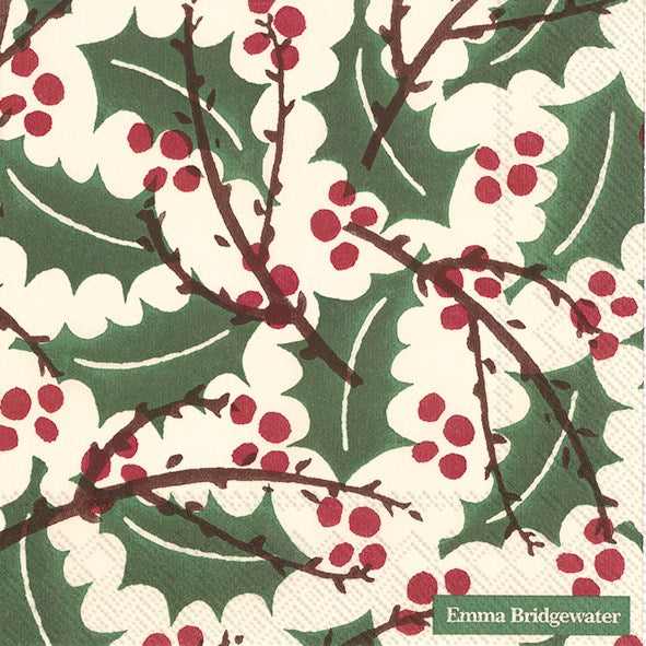 Holly & Berry Lunch Napkin