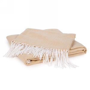 Chevron Fringed Throw