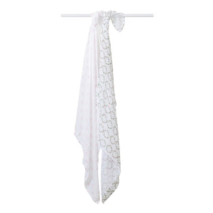 Bows & Rose Trellis - Cotton Swaddle 2 Pack