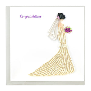 Bridal Congrats Quilling Card