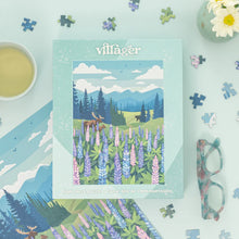 Load image into Gallery viewer, Lupines Meadow | 1000-Piece Puzzle for Adults | Designed in Canada by Diana Pinnell
