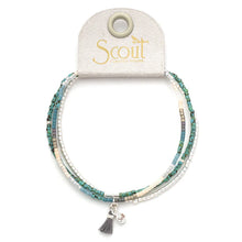 Load image into Gallery viewer, Miyuki Bracelet Trio - Turquoise Multi/Silver
