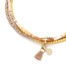Load image into Gallery viewer, Miyuki Bracelet Trio - Desert Multi/Gold
