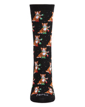 Load image into Gallery viewer, Cozy Cat Christmas Ladies Bamboo Socks

