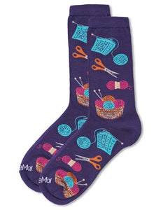 Knitting Ladies Bamboo Socks