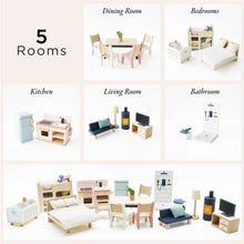 Load image into Gallery viewer, Le Toy Van: Complete Dolls House Furniture Set
