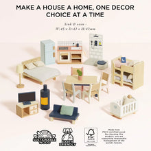 Load image into Gallery viewer, Le Toy Van: Complete Dolls House Furniture Set
