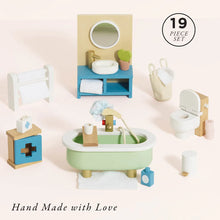 Load image into Gallery viewer, Le Toy Van: Wooden Dolls House Bathroom Furniture
