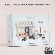Load image into Gallery viewer, Le Toy Van: Dolls House Conservatory Playset
