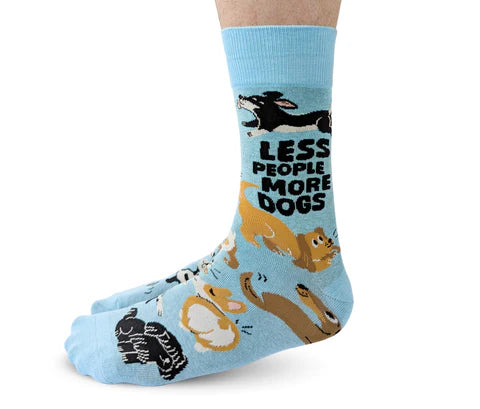 More Dogs Mens Socks