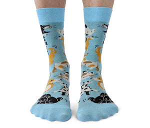 More Dogs Mens Socks