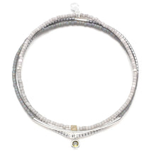 Load image into Gallery viewer, Miyuki Bracelet Trio - Frost/Silver
