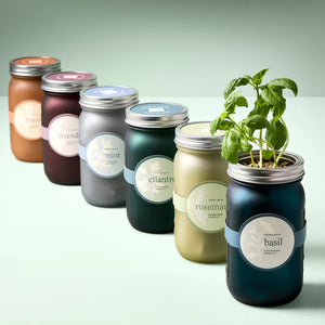 Herb Garden Jar