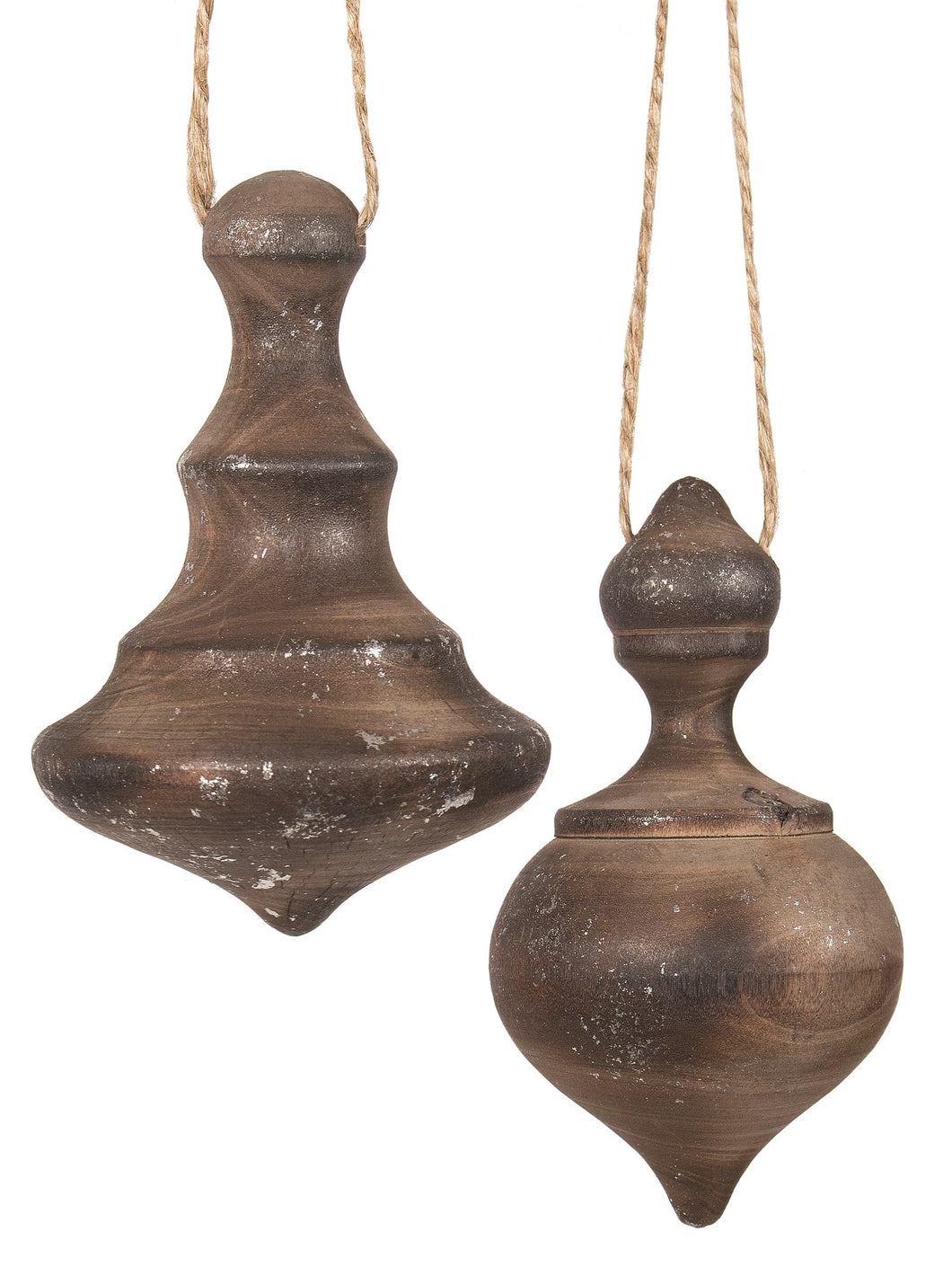 Wood Finial Ornament