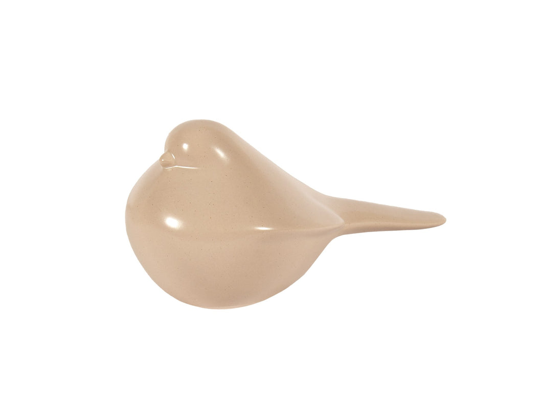 Tan Modern Bird, Medium