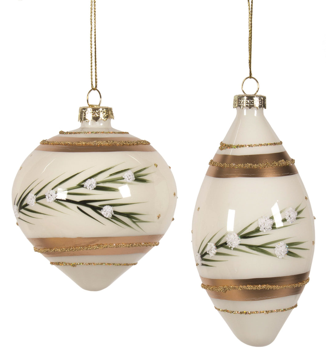 Painted Pine Ornament