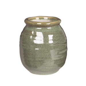 Earthy Green Bud Vase