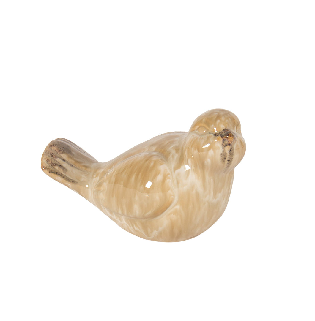 Glazed Yellow Bird, Large