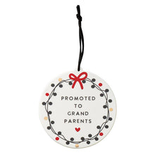 Load image into Gallery viewer, Promoted to Grandparents Ornament
