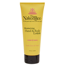 Load image into Gallery viewer, Naked Bee Vanilla, Rose &amp; Honey Body Lotion
