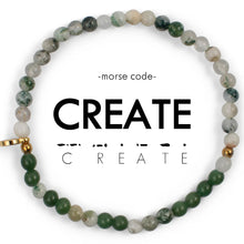 Load image into Gallery viewer, Morse Code Bracelet | CREATE, Jasper
