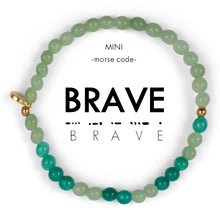 Load image into Gallery viewer, MINI Morse Code Bracelet | BRAVE
