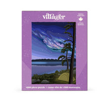 Load image into Gallery viewer, Northern Camping | 1000-Piece Puzzle for Adults | Designed in Canada by Kelsey Voss
