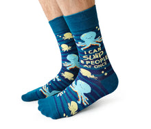 Load image into Gallery viewer, Obscene Octopus Mens Socks
